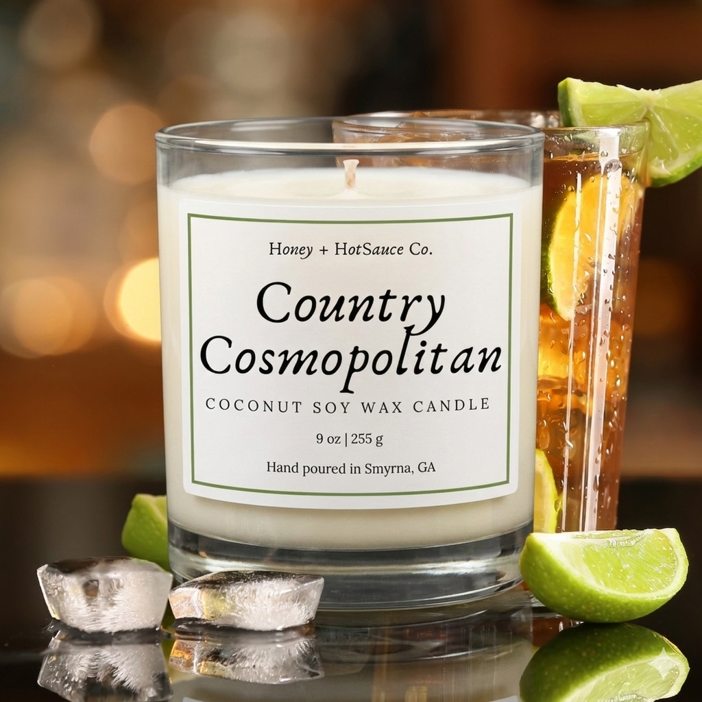 "Country Cosmopolitan" Scented Candle