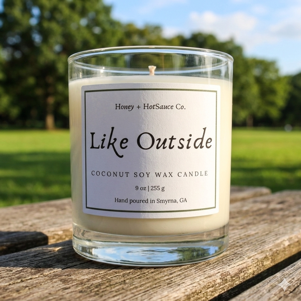 “Like Outside” Scented Candle