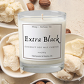 "Extra Black" Scented Candle